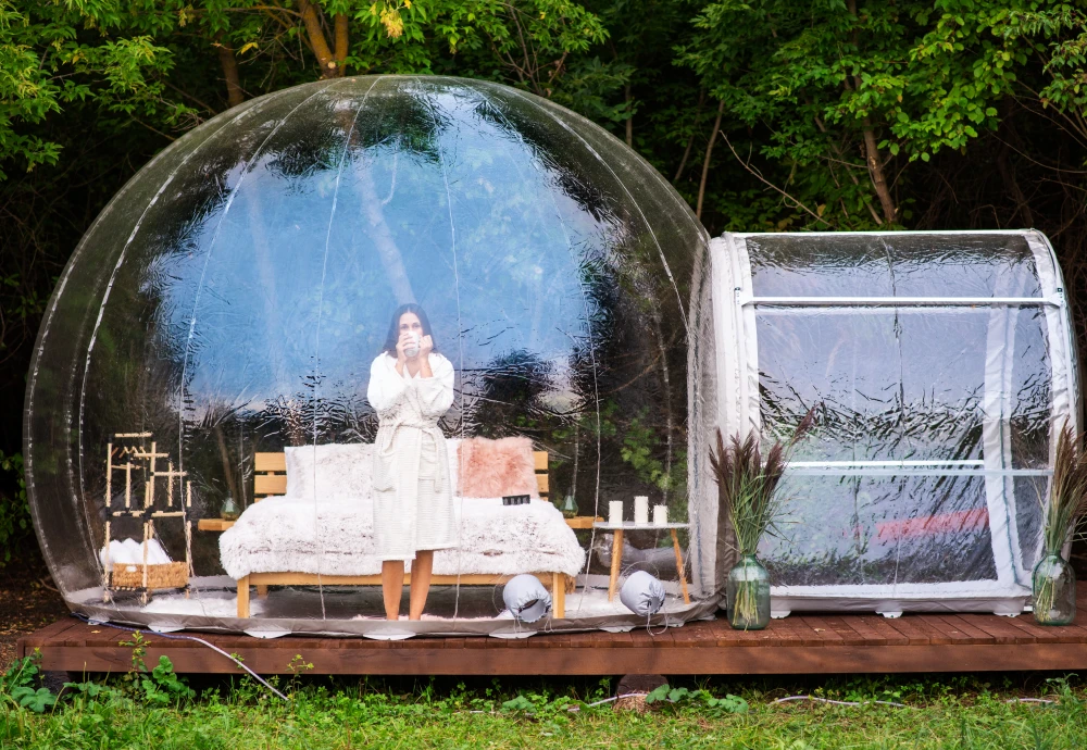 bubble tree bubble tent